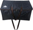 27.5 X 16.5 X 13.8, 3-Side Zip Open Storage Bag with Handles for Christmas Trees, Party Ornament Decorations Organizer Bags, Black Dots...