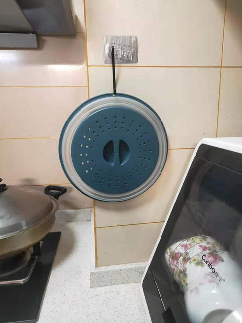 4 in 1,WENWELL Vented Collapsible Microwave Splatter Cover & Mat,Kitchen dish bowl Plate lid for Food,Dishwasher-Safe,BPA-Free Silicone & Plastic...