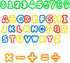 Alphabet & Numbers Dough Cutter Kit,1.5"- 2",Set of 41...