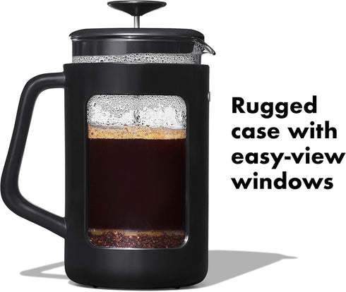 OXO Brew Venture French Press - 8 Cup,Black...