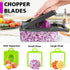 Vegetable Chopper, Pro Onion Chopper, Multifunctional 13 in 1 Food Chopper, Kitchen Vegetable Slicer Dicer Cutter,Veggie Chopper With 8 Blades,Car...