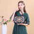 Jursccu Double-Sided Embroidery Totes Bag Travel Beach Bag Vintage Embroidery Ethnic Shoulder Bags...