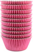 Eoonfirst Pink Foil Cupcake Case Liners Valentine's Day Baking Muffin Paper Cups 198 Pcs...