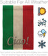 Breeze Decor Italian Garden Flag Regional Nation International World Country Particular Area House Decoration Banner Small Yard Gift Double-Sided,...