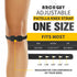 Knee Patellar Tendon Support Strap - 2 Packs Knee Brace for Men & Women - Adjustable Knee Band Stabilizer for Jumpers Meniscus Tendonitis Relief -...