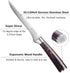 PAUDIN Boning Knife 6 Inch, Super Sharp Fillet Knife, German High Carbon Stainless Steel Deboning Knives, Professional Boning Knives for Meat Poul...