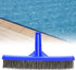 Brush Pool Brush Steel Wire 1Pc Swimming Pool Wall Brush with Steel Wire Bristles for Spa Pond Cleaning Equipment...
