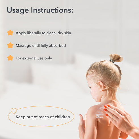 Baby Lotion - 98.2% natural ingredients - for Daily Care, Suitable for 3+, 150ml - Calendula Extract & Panthenol, Vegan baby lotion for newborn - ...