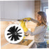 2pcs Chimney Brush Chimney Cleaning Brush Vent Brush Drill Cleaning Brush Chimney Sweep Drill Attachment Replacement Air Duct Cleaner Cleaning Bru...