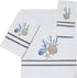 Avanti Linens - Fingertip Towel, Soft & Absorbent Cotton Towel (Blue Lagoon Collection)...