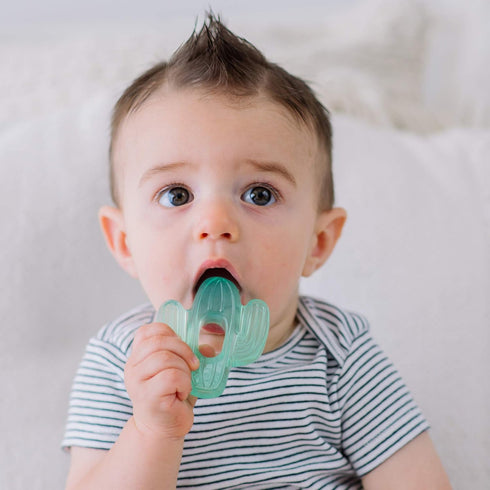 Itzy Ritzy Water-Filled Teethers - Cold Cutie Coolers Textured On Both Sides to Massage Sore Gums & Emerging Teeth - Can Be Chilled in Refrigerato...