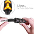 Kinstecks 4PCS Motorcycle Turning Indicators Flowing Turn Signal Lights 12V 12 LEDs Bulbs for Motorbike Scooter Quad Cruiser Off Road-Y Shape...