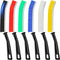 Premium 6Pcs Colorful Hard Bristle Crevice Cleaning Brushes, Multifunctional Crevice Cleaning Tools, Designed for Cleaning Narrow Spaces, Suitable...