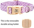 Elegant little tail Airtag Dog Collar, Valentine's Day Dog Collar Pet with Airtag Holder Heart Pet Collar Dog Girl Boy Puppy Collar Adjustable Dog...