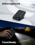 EAFU Portable Charger, Compact 10000mAh USB C Power Bank, Triple 3A High-Speed External Battery Pack with Flashlight for iPhone 15 14 13 12 11 X P...