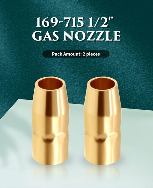 MIG Welding Gun Accessory Kit 169715 Gas Nozzle 169716 Gas Diffuser 0.035’’ 00068 Contact Tips for Millermatic M-10/15 ?M-100/150?& Hobart H-9/10 ...