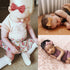 Baby Girl Headbands and Bows, Newborn Infant Toddler Nylon Elastics Hairbands Hair Accessories...