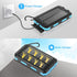 Annero Solar Charger, 38800mAh Power Bank, 15W Fast Charging Portable Phone Charger Waterproof External Battery Packs with Dual LED Flashlights, C...