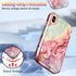 CASEFIV Compatible with iPhone Xs Max Case,Marble Pattern 3 in 1 Heavy Duty Shockproof Full Body Rugged Hard PC+Soft Silicone Drop Protective Wome...