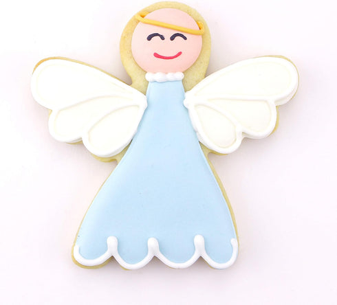 Angel Cookie Cutter, 3.75" Made in USA by Ann Clark...