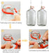 Carboy Handle, 2 Pack Carboy Carrying Handle Heavy Duty Carboy Holder for Smooth Neck 3 Gallon 5 Gallon 6 Gallon 6.5 Gallon Glass Carboys for Ferm...