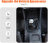 Gear Shift Frame Cover Trim ABS Control Gear Box Shift Knob Panel Frame Cover Sticker Compatible with Subaru WRX 2022 2023 (Matte Black)...