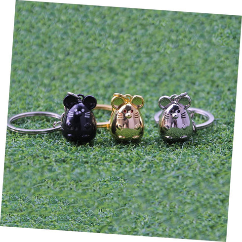 Rat Keychains 3pcs Couple Car Keychains s Year of Rat for Year of The Rat Bag Keychain Mouse Keychain Mouse Key Ring Keychain Pendant Key Chain Ba...