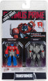 McFarlane Toys - Transformers Page Punchers 2pk Optimus Prime and Megatron 3in Action Figures with 2 Comics...