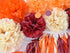 Fall Birthday Party Decorations/Burgundy Gold Orange Thanksgiving Birthday HAPPY BIRTHDAY Balloons Pumpkin Orange Autumn Fall Party Decorations...