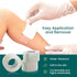 Hypoallergenic Transparent Surgical Tape 1 inch x 10yd |4 Rolls Waterproof,Clear| Medical Tape for Skin, Dressings and Face| First Aid Bandage Tap...