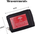 Marshal Genuine Leather Credit Card Holder Wallet Accordion Double Zipper with Id window...