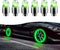6 PCS Car Hot Wheels Wheel Hub Light, American Style Flashing Breathing Light with Inner Tube Valve, Cool Lighting Modification Accessories, for M...