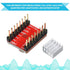 10 Pieces Stepper Motor Driver Module with Heat Sink Compatible with Stepstick Stepper A4988 3D Printer Reprap, CNC Machine or Robotics...
