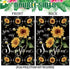 Summer Sunflowers Garden Flags for Outside 12x18 inch Double Sided, Seasonal You Are My Sunshine Yard Flags, Small Spring Decor Farmhouse Outdoor ...