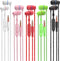 5 Packs Wired Earbuds Earphones with Microphone, Deep Bass Clear Sound, Tangle Free, Noise Isolating, Fits 3.5mm Jack iPhone iPad Samsung Google D...