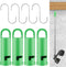 4 Pack Heavy Duty Garage Storage Hooks for EGO Power Multihead System Attachments/Wall Mount/Ego Tool Wall Mount/Tool Storage to Organize Tools/Po...