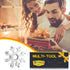 Stocking Stuffers for Men Dad Gifts, Multi Tool 2 Pack 18 in 1 Snowflake Hand Tools Christmas Xmas Gifts for Men and Women Outdoors Camping Portab...