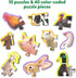 Skillmatics Step by Step Puzzle - 40 Piece Farm Animal Jigsaw & Toddler Puzzles, Educational Montessori Toy for Boys & Girls, Gifts for Kids Ages ...