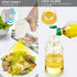Olive oil Sprayer for Cooking, 240ml Olive Oil Spray Bottle, Glass Olive Oil Sprayer Mister, Oil Sprayer for Air Fryer, BBQ, Salad, Baking, Grilli...