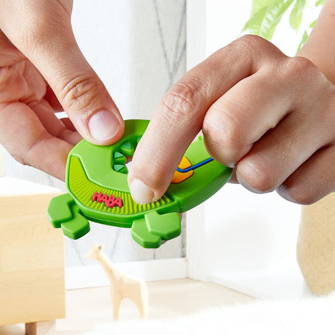 HABA Crocodile Silicone Teething and Grasping Baby Toy...