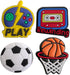 monochef Shoe Charms for Boys Teens: 35pcs Cute Shoe Decoration Charms for Shoes Bracelet Wristband Clog Sandals Party Favors Gifts Kids Adults Ba...