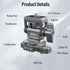 SIRUI Camera Monitor Holder with NATO System Mount, 360° Swivel and 180° Tilt Field Monitor Mount for 5” and 7” Monitor, NATO Rail Included, AM-MT...