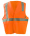 OccuNomix unisex adult Class 2 Mesh / 5pt Breakaway Hook & Loop safety vests, Orange, Small US...