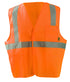 OccuNomix unisex adult Class 2 Mesh / 5pt Breakaway Hook & Loop safety vests, Orange, Small US...