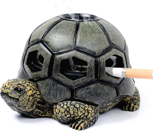 Monsiter QE Turtle Ashtrays for Cigarettes Cute Ash Tray for Home and Outdoor...