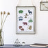 100 Pieces Winter Forest Stencil Template for Painting Reusable Drawing Stencils Animal Plant Stencil, Stencils for Painting on Wood Craft Supplie...