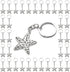 PHAETON 30PCS Employee Appreciation Starfish Keychain Gifts - Thank You Gifts for Coworker, Teacher, Assistant, Secretary, Nurse, Graduation, 3.8i...
