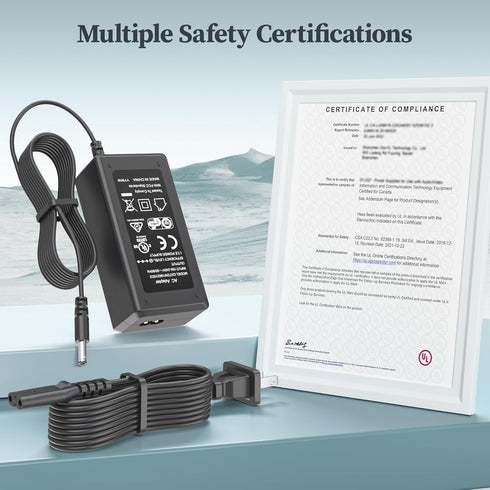 19V Charger for Harman Kardon Onyx Studio 8 7 6 5 4 3 2 1 Wireless Bluetooth Speaker AC Power Adapter for Harmon Kardon Power Supply Cord......