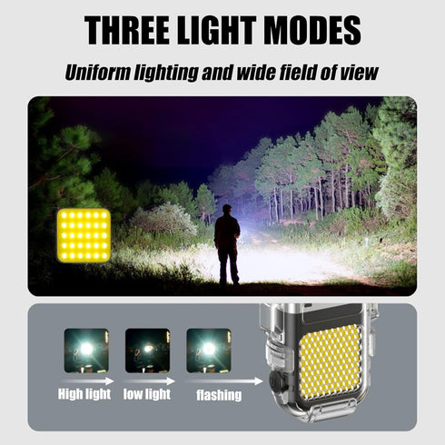 Electric Candle Lighter USB Type C Rechargeable Lighter Plasma Lighter Flameless Windproof Lighter No Butane Lighter with Outdoor Light for Campin...