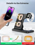 DUMTERR 3 in 1 Wireless Charger for iPhone 15/14/13/12,Wireless Charging Station for Apple Devices, Charging Stand for Apple Watch Series, for Air...